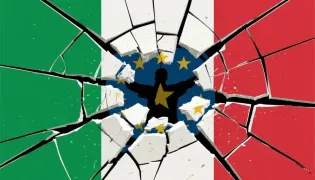 bandiera a pezzi