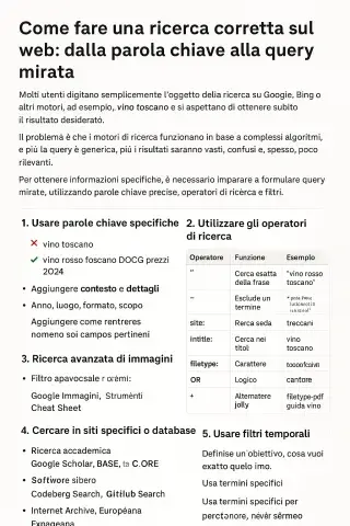 Infografica Ricerca
