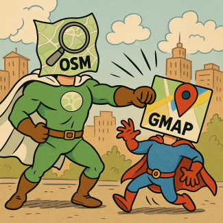 osm vs gmap
