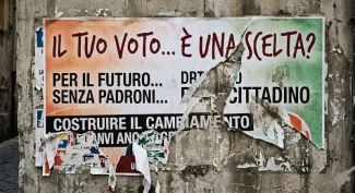 manifesto elettorale