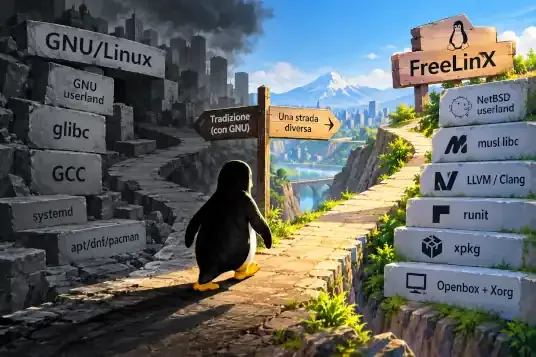 Tux verso una strada diversa